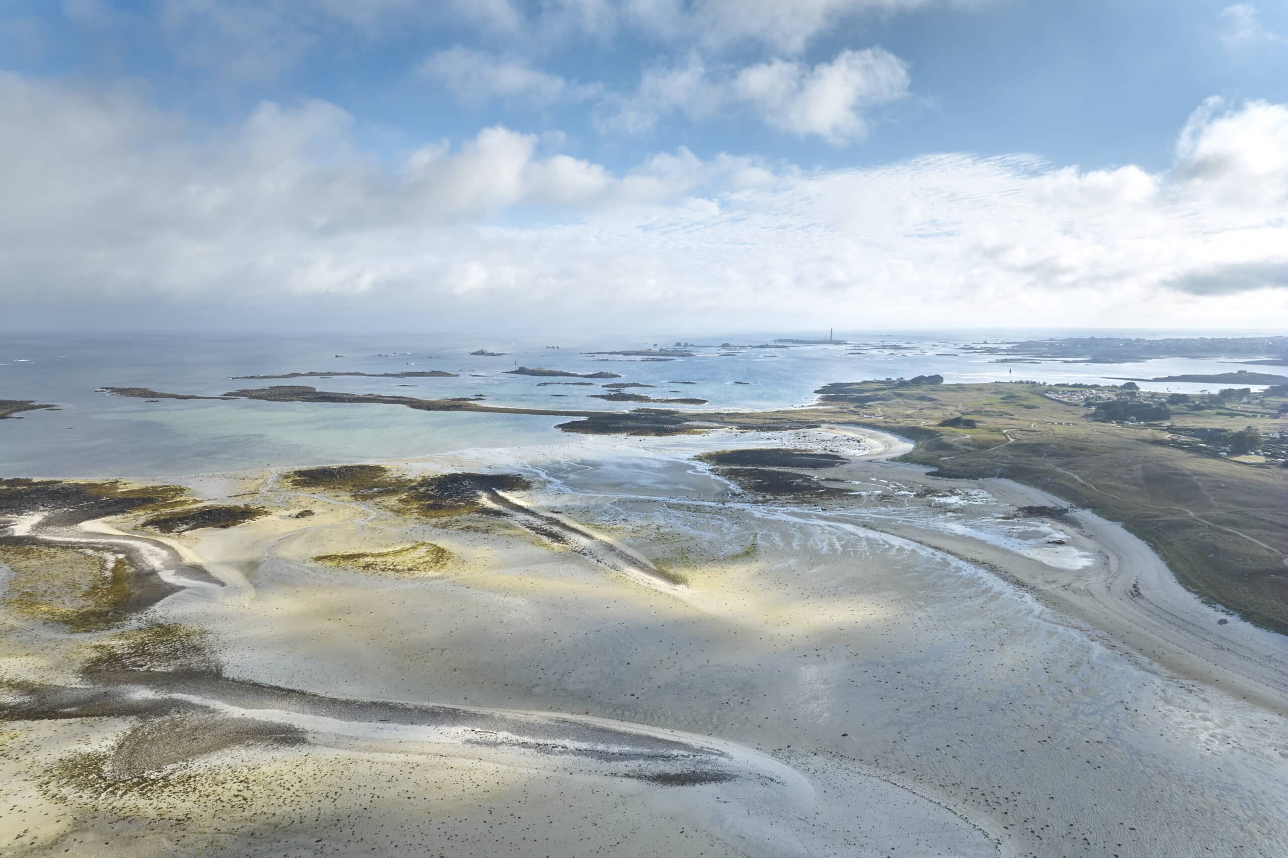 L'archipel des abers - marée basse