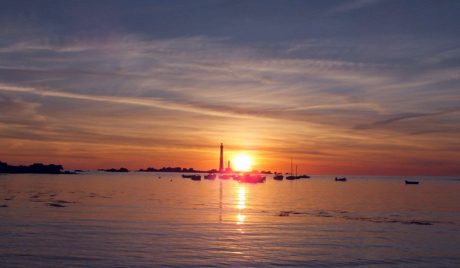 Sunset on Virgin Island